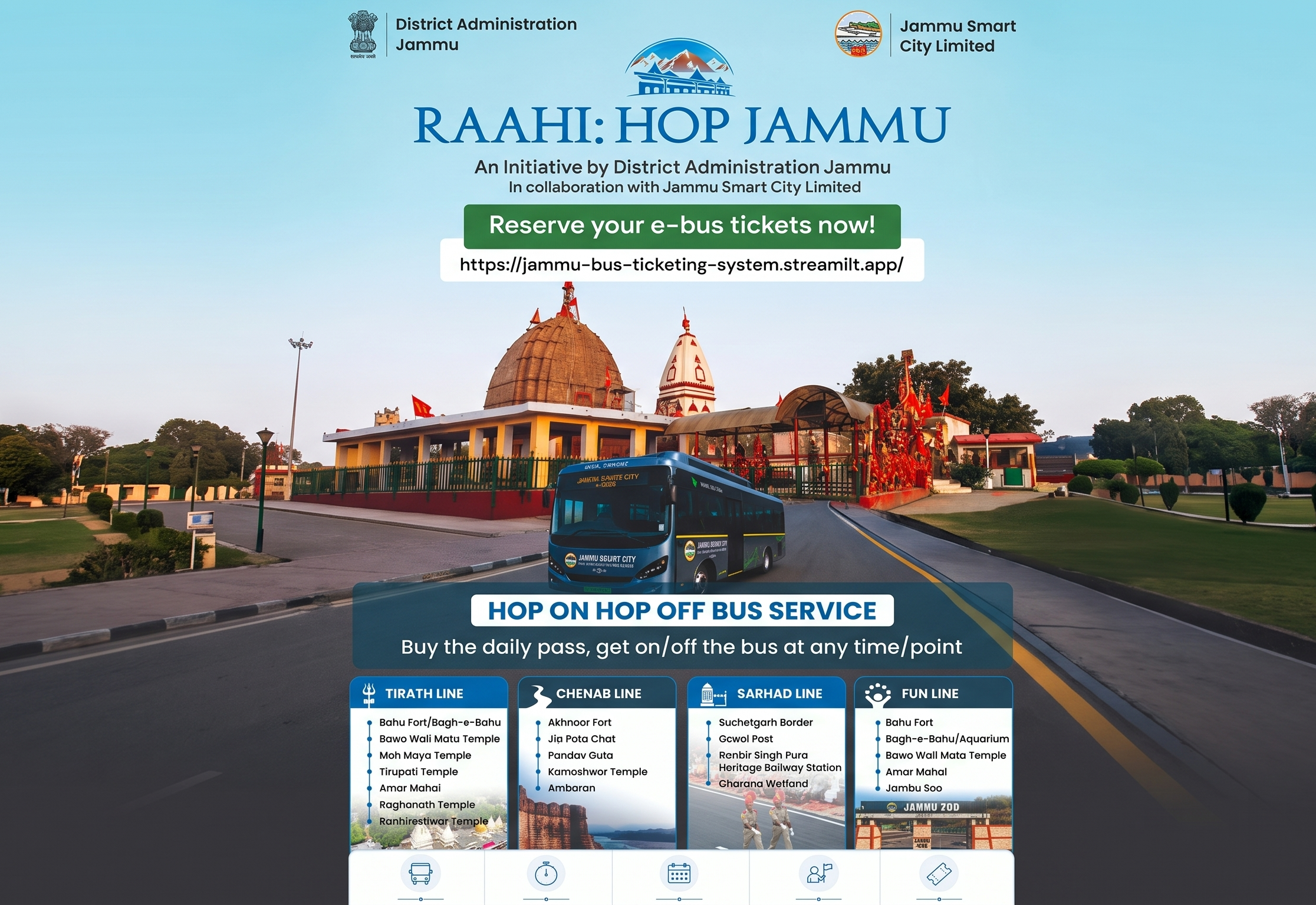 'Raahi: Hop Jammu' Puts the City on an AC Electric Hop-On-Hop-Off Bus — Here's Why That's a Big Deal for Young Jammu