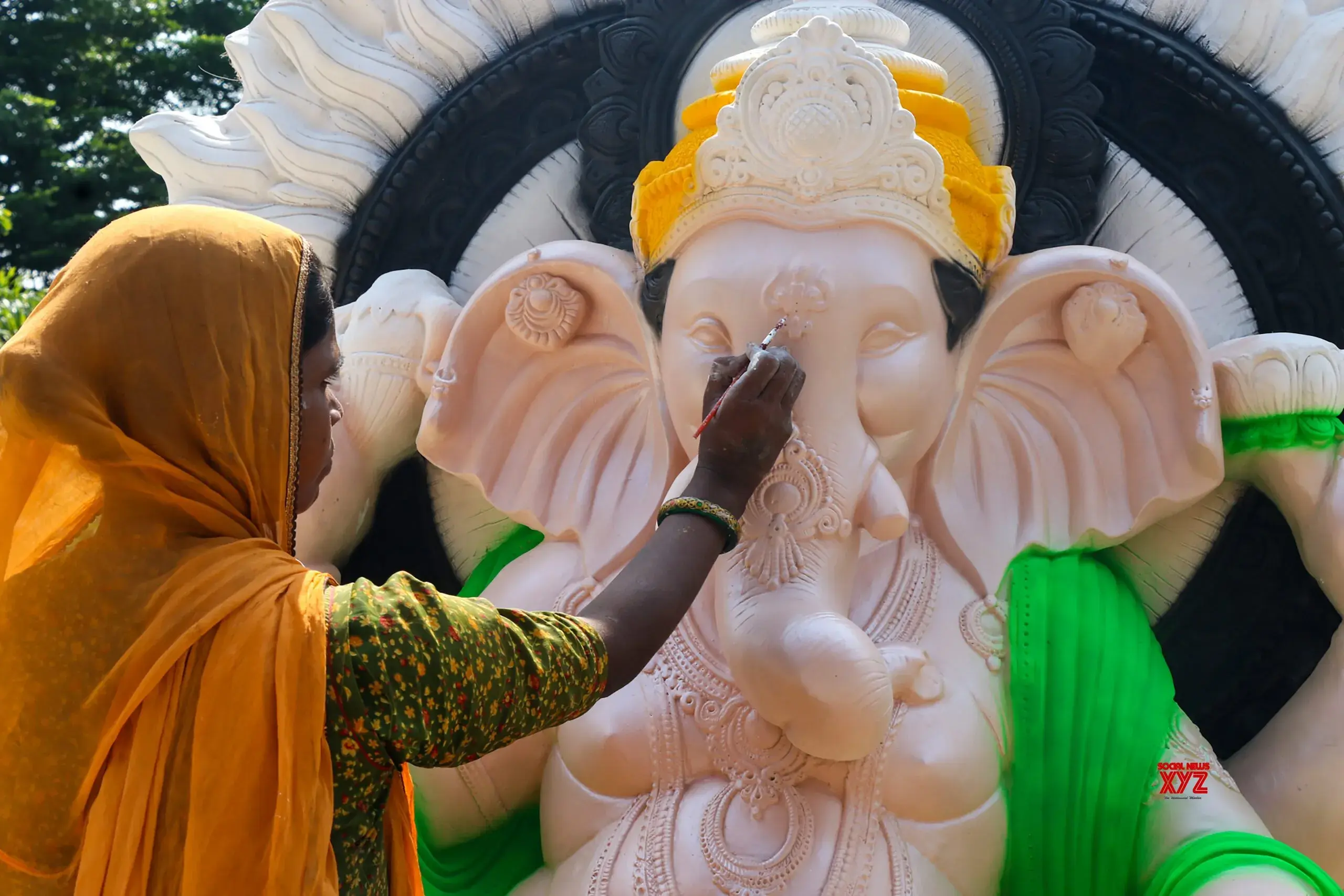 18th Shri Ganesh Mahotsav Yagya 2026: 12 Days of Rituals at Gole Market, Gandhi Nagar