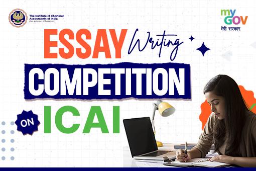 Essay Writing Competition on ICAI (MyGov)