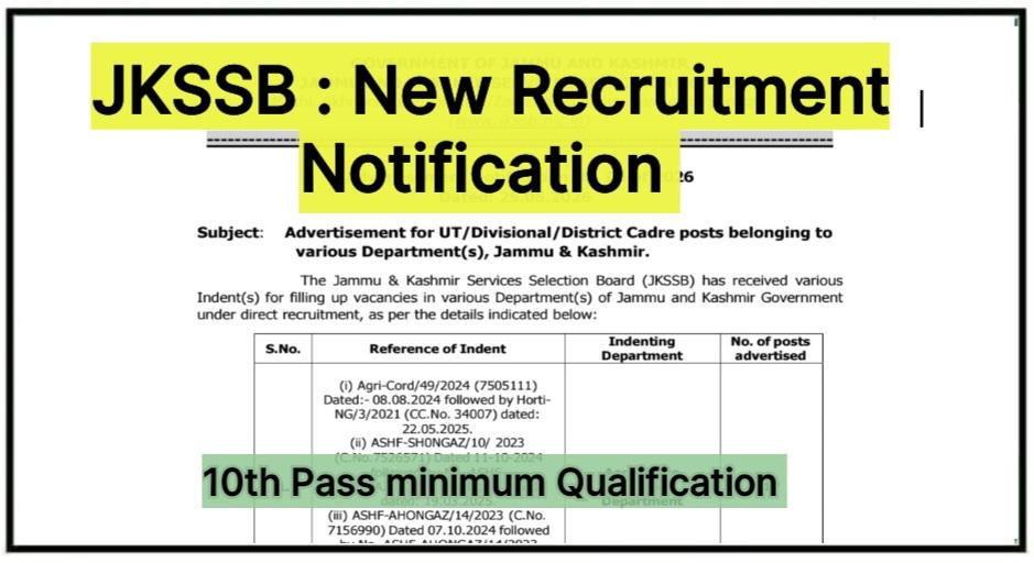 130 Government Jobs, One Deadline: A Plain-English Guide to the JKSSB Recruitment 2026
