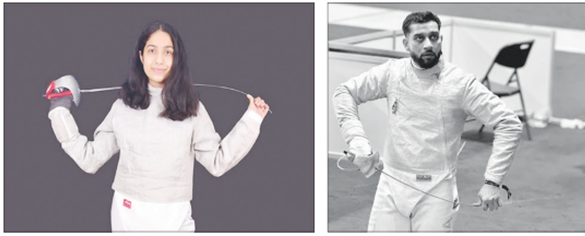 Two Fencers From MA Stadium Are Now on India's Asian Games Sabre Squad