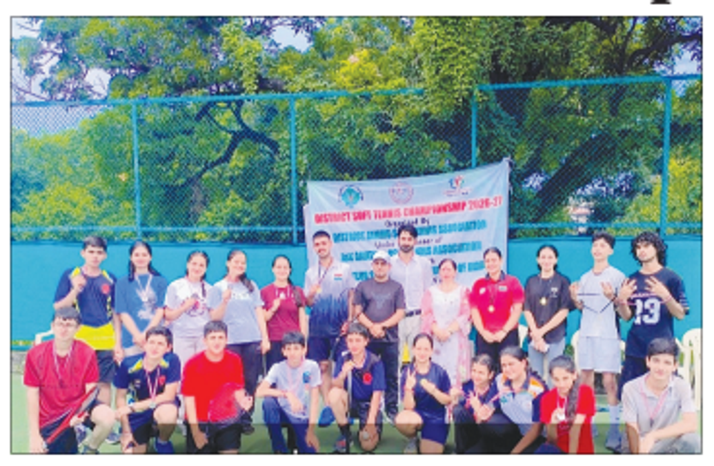 Clean Sweep at MA Stadium: Jammu's Soft Tennis Players Take Every Gold on Offer