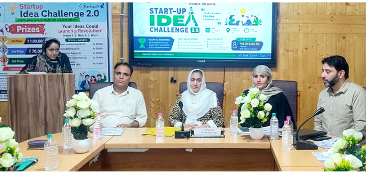 JKEDI's Startup Idea Challenge 2.0 Is Touring J&K's Campuses — Here's What's Confirmed So Far