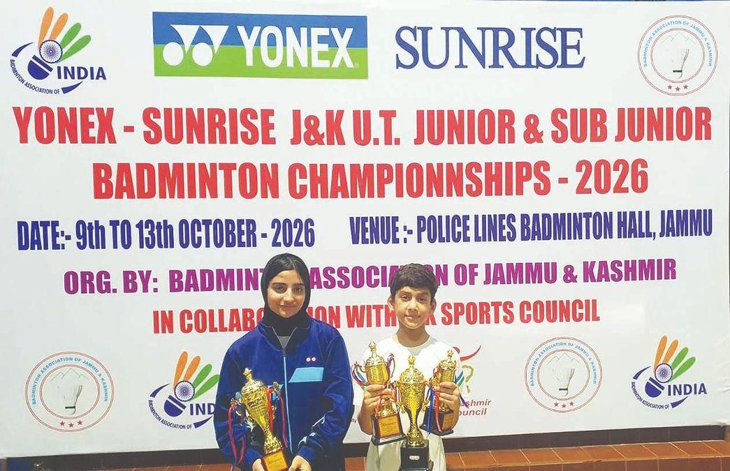 Jammu Sport Roundup: Two UT Badminton Titles for DPS Srinagar Players and a Table Tennis Contest at Jammu University