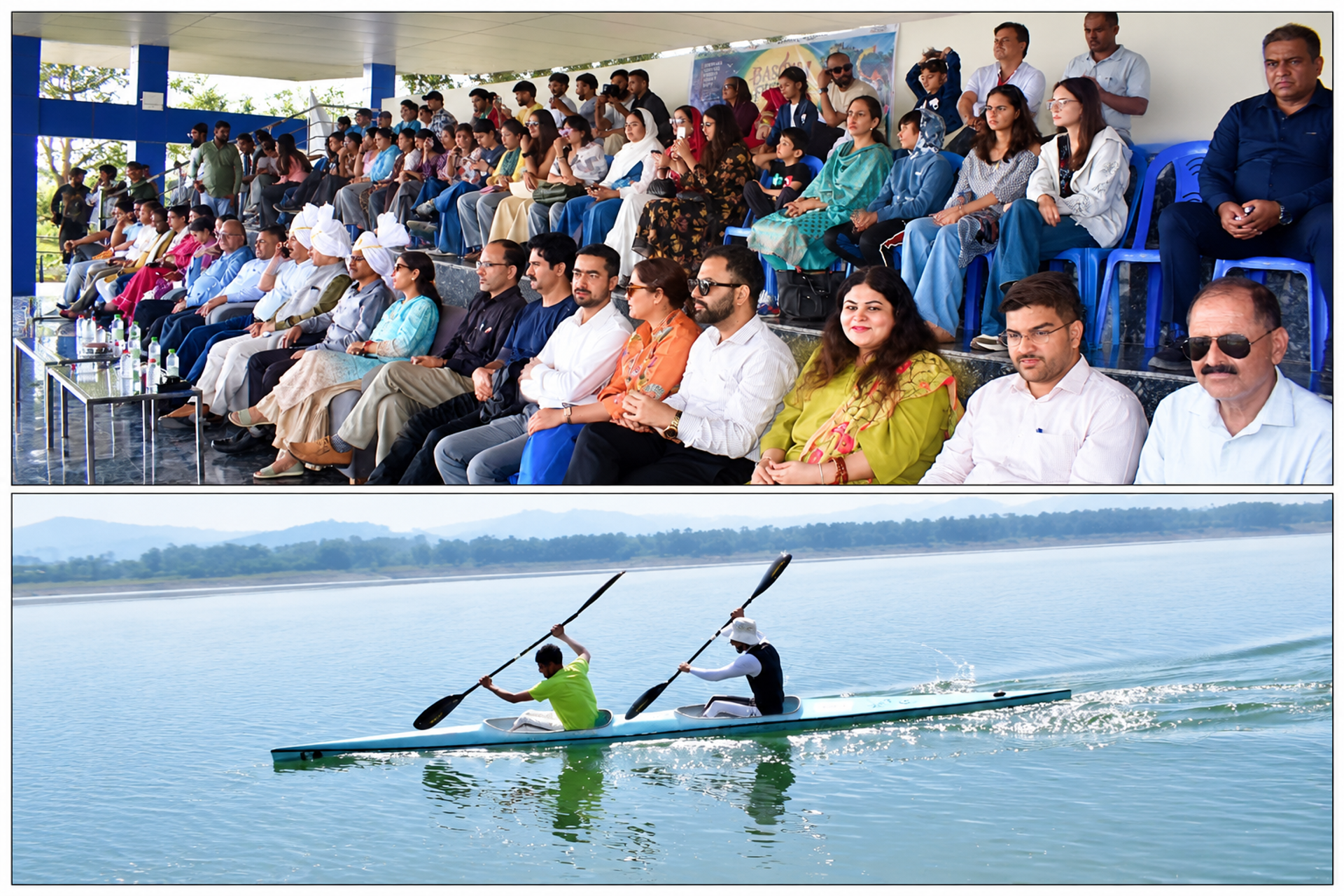 Update: Basohli Utsav Adds Rowing, Kayaking and Canoeing Demonstrations at the Water Sports Complex