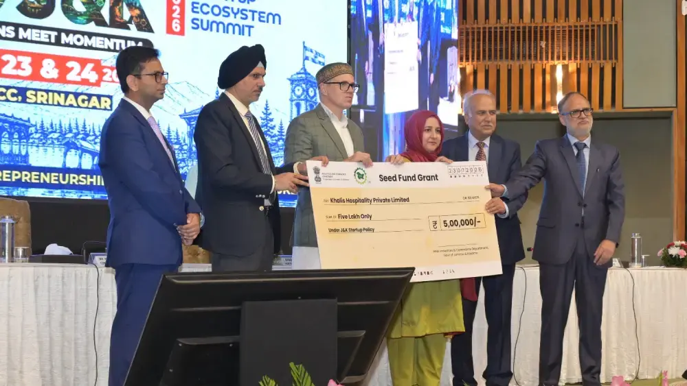 ₹20 Lakh, Four Instalments, No Degree Required: How J&K's Startup Seed Fund Actually Works