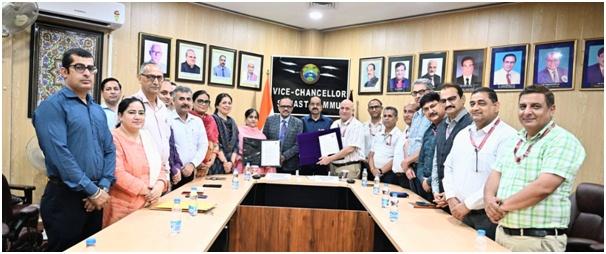 SKUAST-Jammu and Cluster University Join Forces on Student Research and Startups